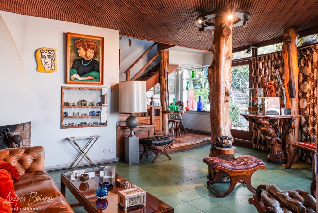 Casa la Chascona de Pablo Neruda